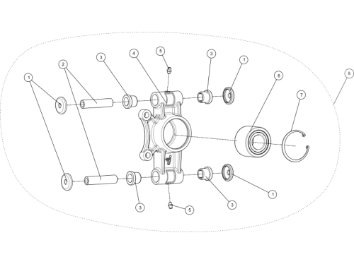 Ступиця задня права RR AT6L